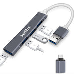 Eleboat® USB HUB with Type C Otg 4 Ports