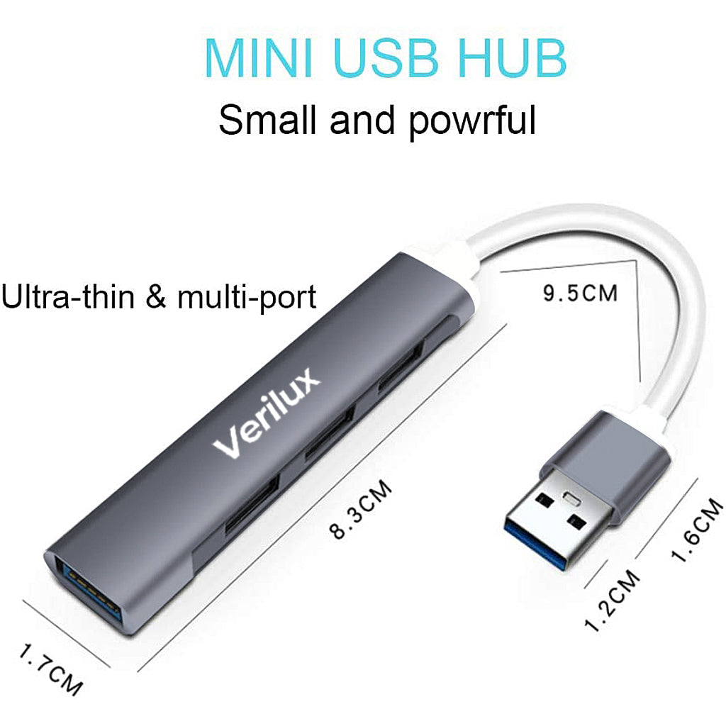 Eleboat® USB HUB with Type C Otg 4 Ports