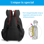 SANNIDHI  Kpop BTS Gradient Cute Rabbit Ear Waterproof Backpack, Maximum Capacity 55L, Used for Boys School Bag Computer Bag Gift