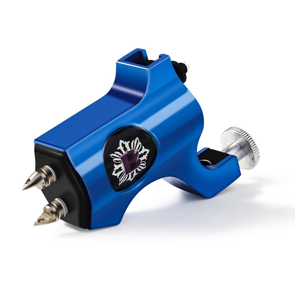 MAYCREATE  Rotary Tattoo Machine for Tattoo Artists Liner Shader Tattoo Motor Supply (Blue)