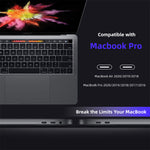 Verilux USB C Thunderbolt 3.0 Hub for MacBook, 5 in 2 USB C HUB with 100W PD, USB-C Data Port, 5K@60Hz HDMI Port,2 USB-A Ports for MacBook Air 2020/2019/2018,MacBook Pro 2020/2019/2018/2017/2016.