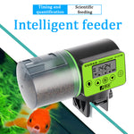 Qpets  3 Way Automatic Plastic Fish Feeder for Aquarium Timer Turtle Food Fish Tank Accessories Aquarium Auto Feeder Fish for Marine Aquariums Pond (Updated Fish Feeder, Not Included Battery)