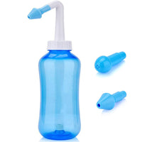 MAYCREATE Nose Wash System Clean Sinus Allergies Nasal Pressure Neti Pot For Children And Adults(300 ml)