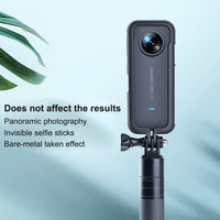 ZORBES  iEDS Housing Case for Insta360 ONE X2 Action Camera Accessories, Protective Frame Camera Mount with 1/4 Thread