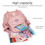 PALAY BTS Prints 15.6 Inches Laptop Backpack for Girls (Pink)