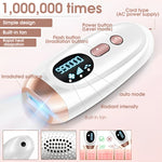 HANNEA Hair Removal Machine for Women 500000 Flashes Permanent Painless Laser Face Hair Removal Device for Facial Unisex Whole Body Facial Hair Remover Machine for Women Bikini Underarm Legs