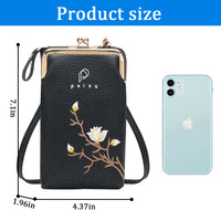 PALAY  Women Crossbody Phone Bags for Mobile Cell Phone Holder Pocket Wallet PU Leather Sling Wallet for Women Girls Ladies Mini Shoulder Bags with Credit Card Slots¡­