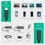 Verilux USB C Extension Cable (Gen 2/10Gbps), USB 3.1 Type C Male to Female Extension Cable 3.3ft,100W Fast Charging Male to Female for MacBook Pro/Air/M1,iPad Pro Dell XPS Surface Book and More