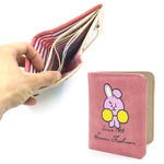 SANNIDHI Pink Corduroy Boy's Wallet ()