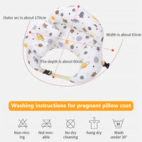 SNOWIE SOFT Baby Feeding Pillow for Mom Breastfeeding, Nursing Pillow with Infant Support Cushion, Multi Nursing Pad with Removable Neck Belt for Mom Baby Gifts