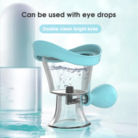 HANNEA  Eye Cleaning Cup Travel Silicone Eye Cleaning Cup with Air Valve,More Efficient Eye Rinse Eye Wash Cup
