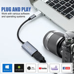 ZORBES Video Capture Card, USB C to HDMI Adapter 4K HDMI to 1080P USB C for Gaming Streaming TV Recorder, for Windows Mac OS System with USB C Adapter to Adjust PS4, Switch Xbox1