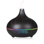 MAYCREATE Aroma Diffuser for Home Electric 400ml Timing with Cool Mist Essential Oil Diffuser 26dB 7-Color Changing Led Humidifier Scented Oil Diffuser for Yoga Oil Diffuser